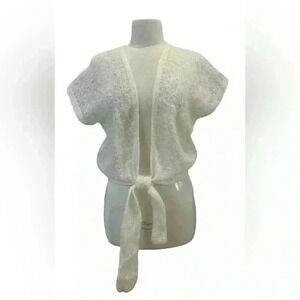 NWOT- Specialty House cover up short sleeve sweater